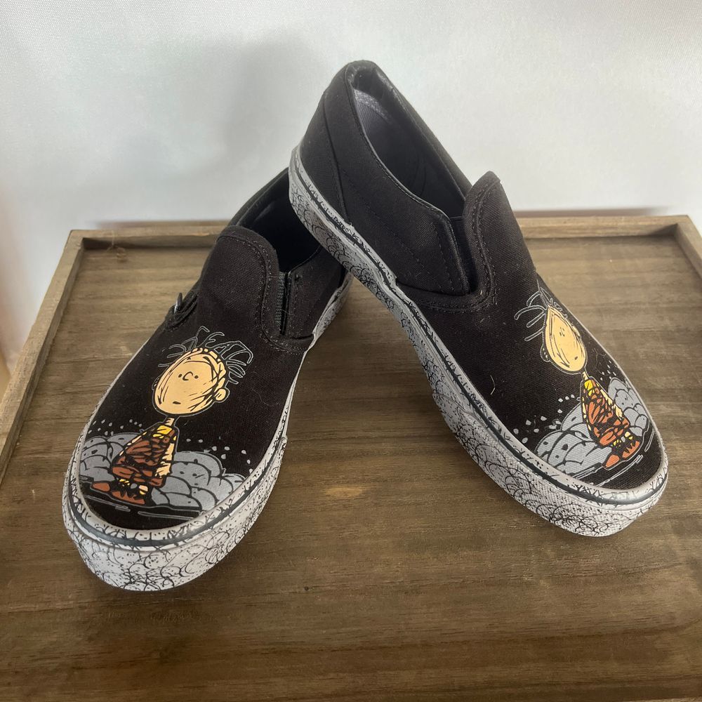 Vans Peanuts "Pig Pen"‎ Classic Slip On, Limited Edition, Kids Size 3, NWOT